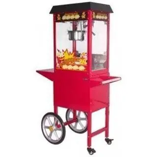 Retro popcornwagen, foodtruck voor desserten uit Antwerpen, te huur via Feestkarhuren.nl