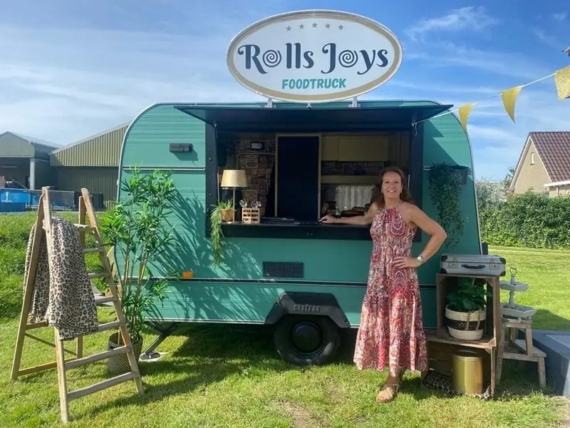 RollsJoys Foodtruck, streetfoodtruck uit Noord-Holland, te huur via Feestkarhuren.nl