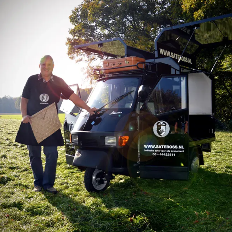 De foodtruck van Sateboss