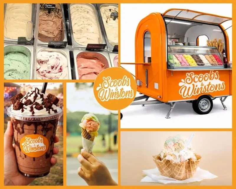 Scoobs & Winstons, ijsfoodtruck uit Noord-Holland, te huur via Feestkarhuren.nl