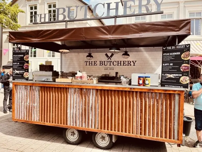 The Butchery, BBQ-foodtruck uit Groningen, te huur via Feestkarhuren.nl