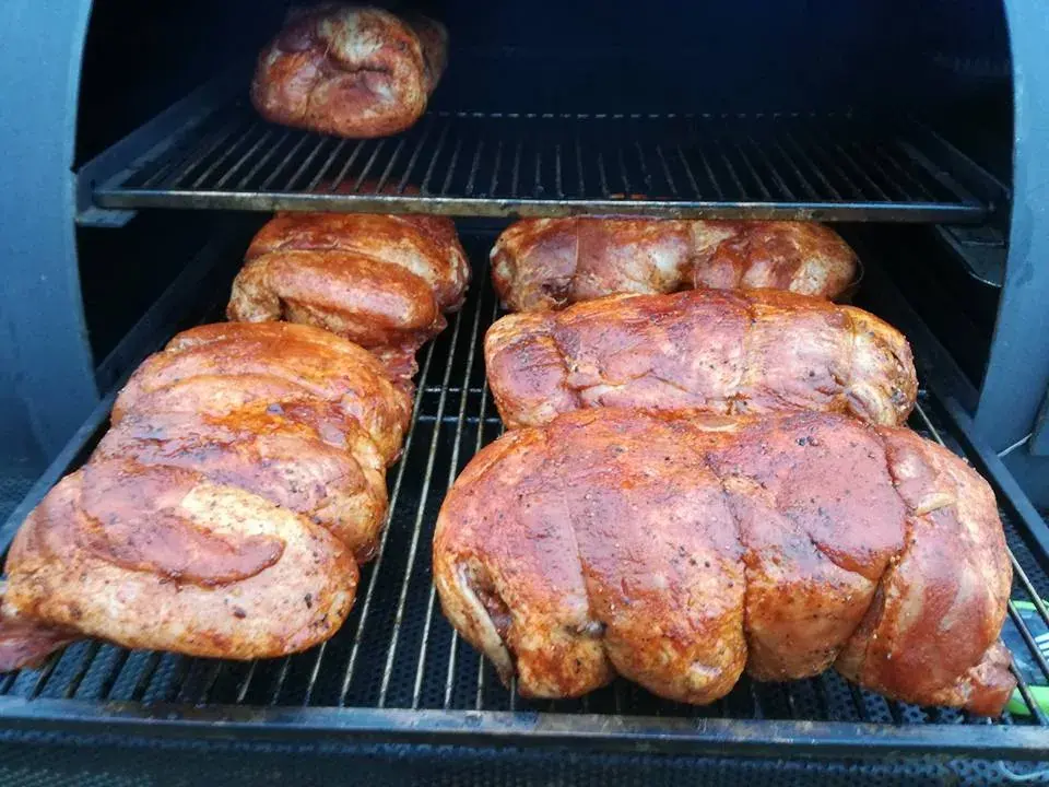 Pulled pork op de grill