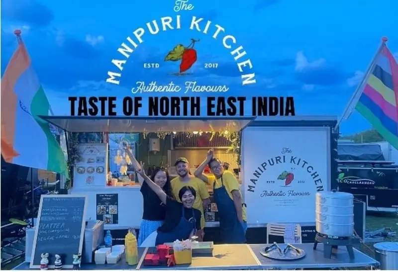 The Manipuri Kitchen, Aziatische foodtruck uit Zuid-Holland, te huur via Feestkarhuren.nl