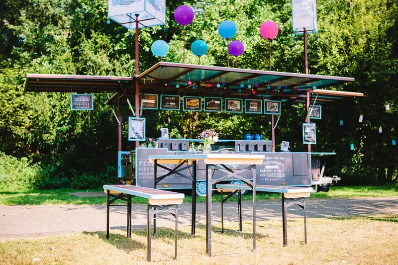 Today'special, visfoodtruck, te huur via Feestkarhuren.nl