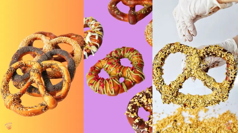 Warme Pretzel Catering / Stand, streetfoodtruck uit Zuid-Holland, te huur via Feestkarhuren.nl