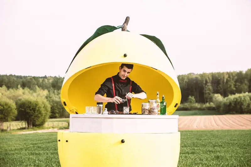 Yvent mobiele bar, mobiele bar uit Zeeland, te huur via Feestkarhuren.nl