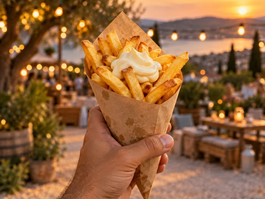 Sfeerbeeld frieten