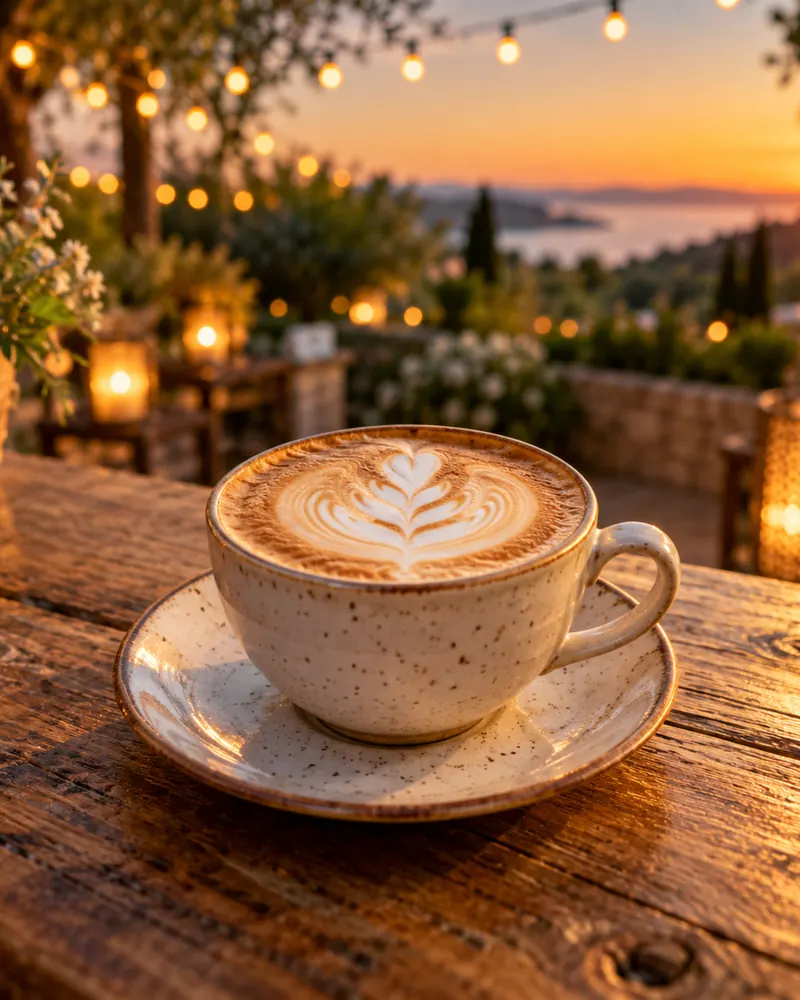 Foodtruck met koffie