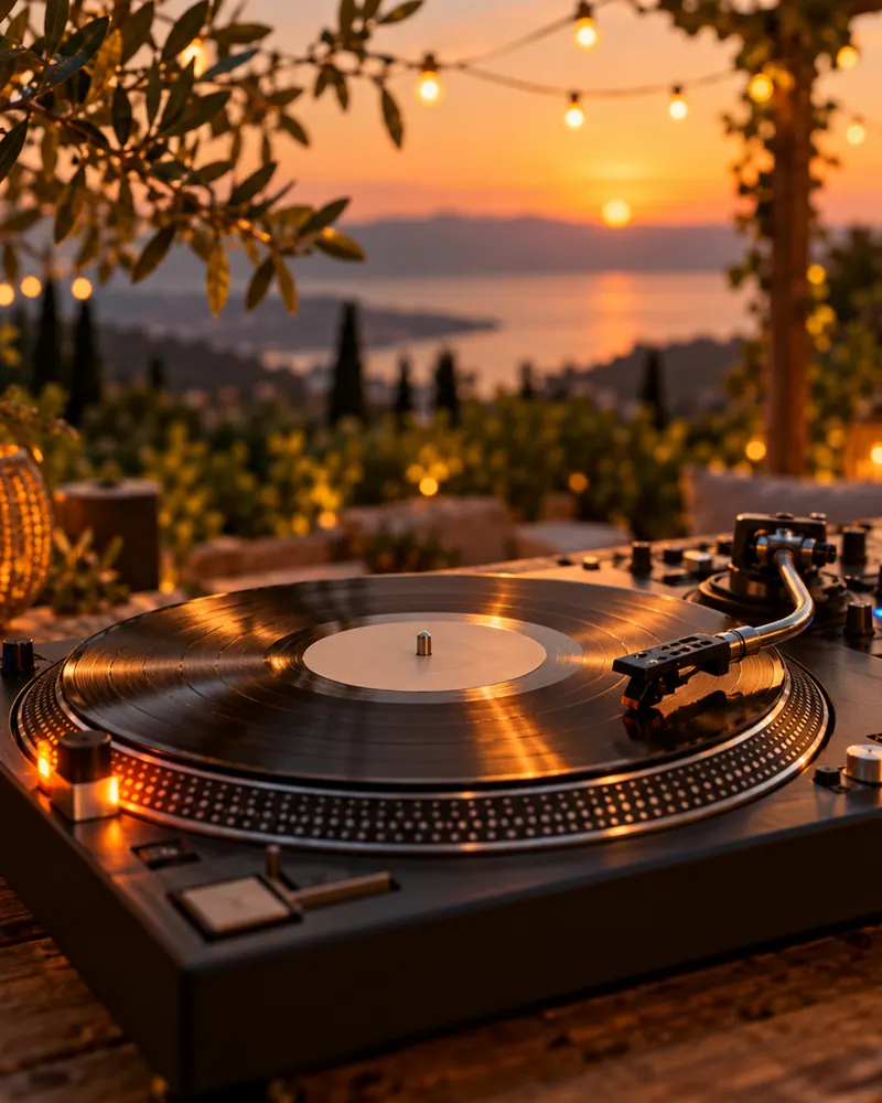 Foodtruck met dj & muziek