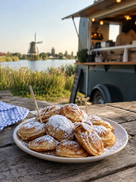 Poffertjes met poedersuiker, Noord-Holland