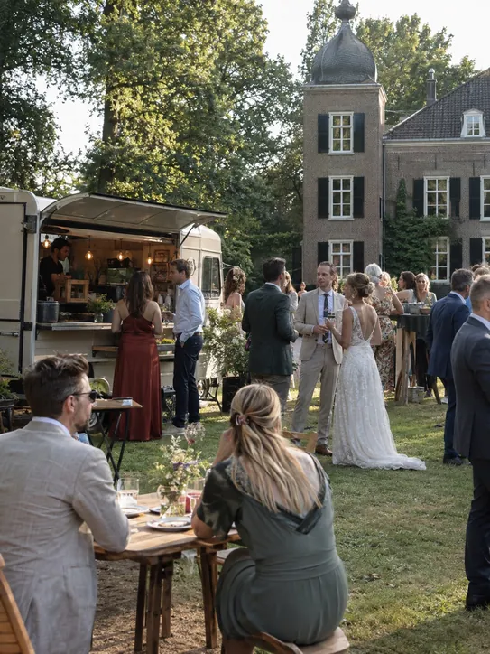 Bruiloft op een Twents landgoed, Overijssel