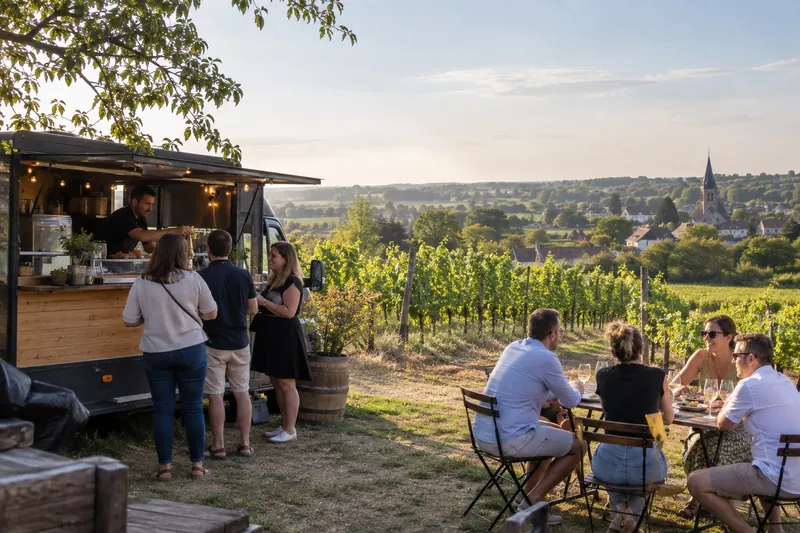 Tapastruck bij de wijngaarden in het Hageland, Vlaams-Brabant