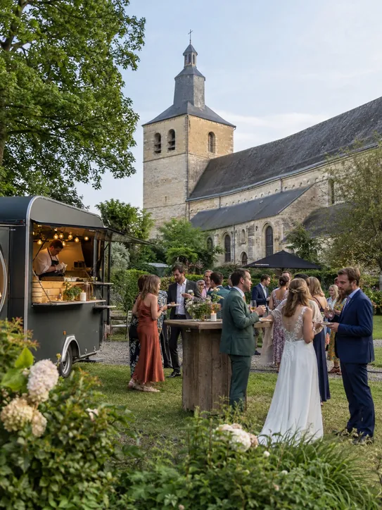 Trouwfeest bij de abdij, Waals-Brabant